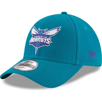 Petten gebogen blauw verstelbaar 9FORTY The League van...