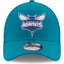 petten-gebogen-blauw-verstelbaar-9forty-the-league-van-charlotte-hornets-nba-van-new-era