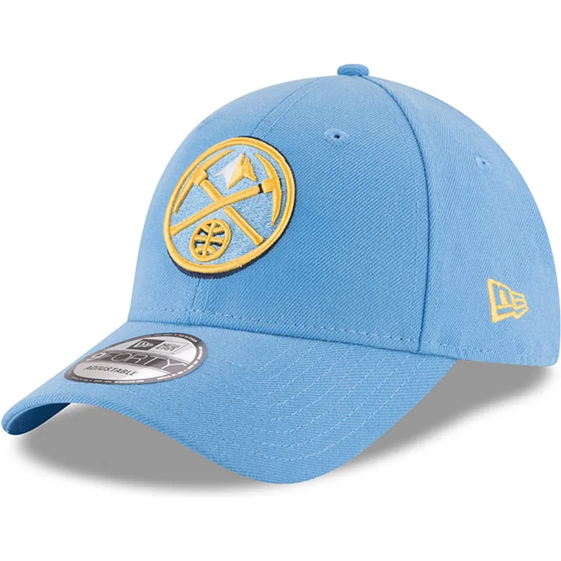 petten-gebogen-blauw-verstelbaar-9forty-the-league-van-denver-nuggets-nba-van-new-era
