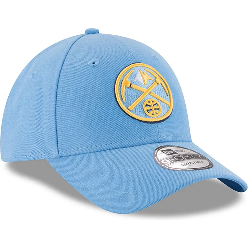 petten-gebogen-blauw-verstelbaar-9forty-the-league-van-denver-nuggets-nba-van-new-era