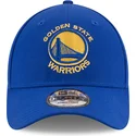 petten-gebogen-blauw-verstelbaar-9forty-the-league-van-golden-state-warriors-nba-van-new-era