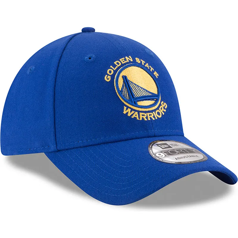 petten-gebogen-blauw-verstelbaar-9forty-the-league-van-golden-state-warriors-nba-van-new-era