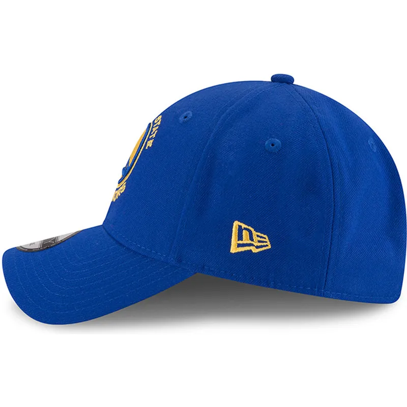 petten-gebogen-blauw-verstelbaar-9forty-the-league-van-golden-state-warriors-nba-van-new-era