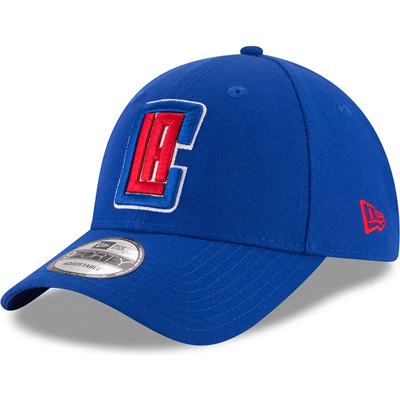 petten-gebogen-blauw-verstelbaar-9forty-the-league-van-los-angeles-clippers-nba-van-new-era