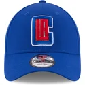 petten-gebogen-blauw-verstelbaar-9forty-the-league-van-los-angeles-clippers-nba-van-new-era