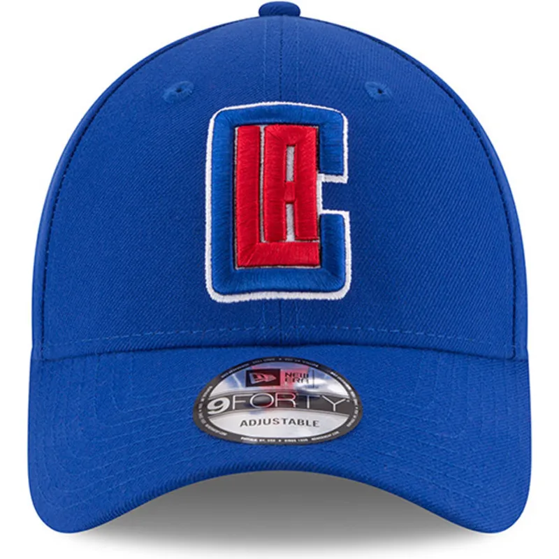 petten-gebogen-blauw-verstelbaar-9forty-the-league-van-los-angeles-clippers-nba-van-new-era
