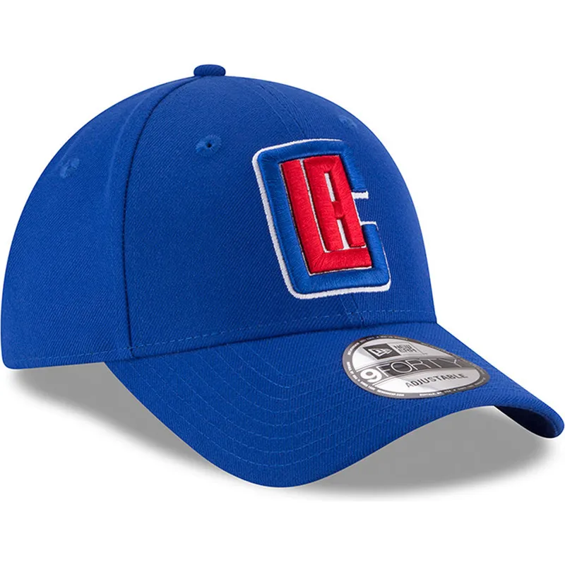 petten-gebogen-blauw-verstelbaar-9forty-the-league-van-los-angeles-clippers-nba-van-new-era