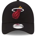 petten-gebogen-zwart-verstelbaar-9forty-the-league-van-miami-heat-nba-van-new-era