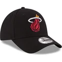 petten-gebogen-zwart-verstelbaar-9forty-the-league-van-miami-heat-nba-van-new-era