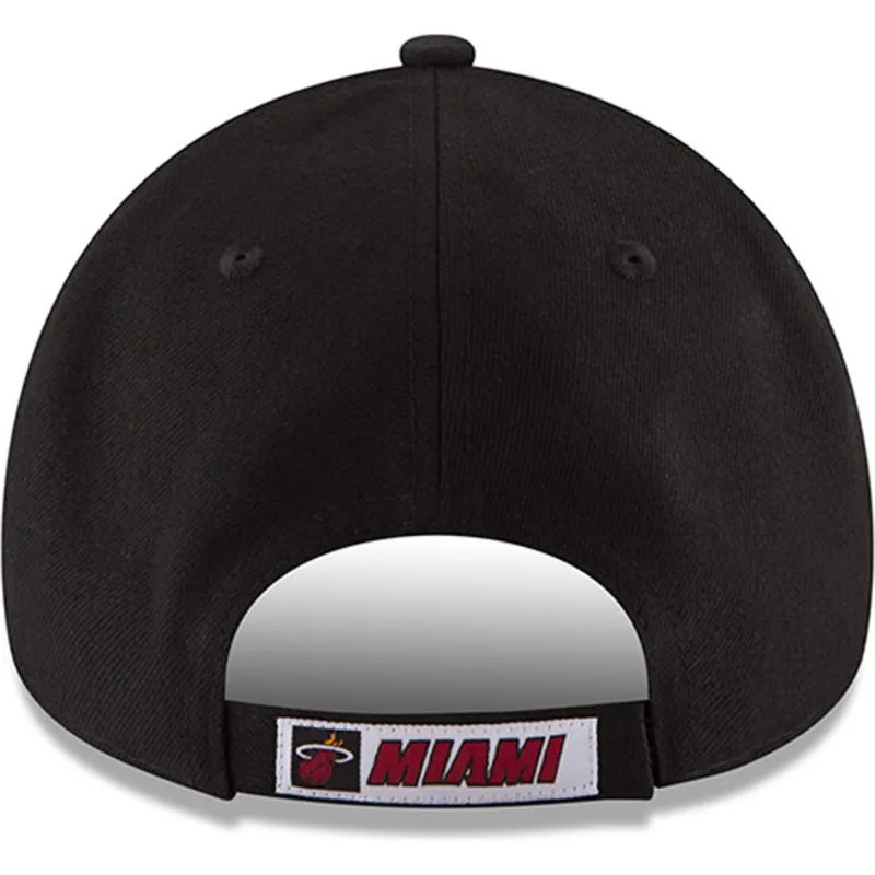 petten-gebogen-zwart-verstelbaar-9forty-the-league-van-miami-heat-nba-van-new-era