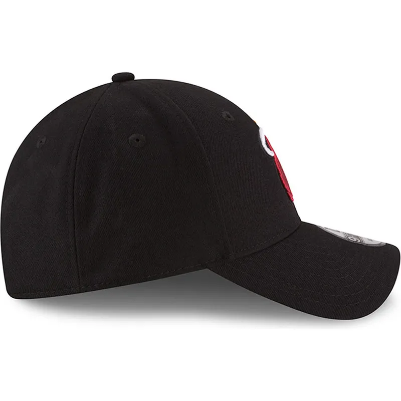 petten-gebogen-zwart-verstelbaar-9forty-the-league-van-miami-heat-nba-van-new-era