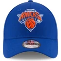 petten-gebogen-blauw-verstelbaar-9forty-the-league-van-new-york-knicks-nba-van-new-era