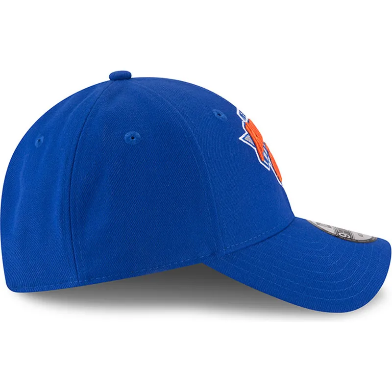 petten-gebogen-blauw-verstelbaar-9forty-the-league-van-new-york-knicks-nba-van-new-era