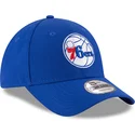 petten-gebogen-blauw-verstelbaar-9forty-the-league-van-philadelphia-76ers-nba-van-new-era