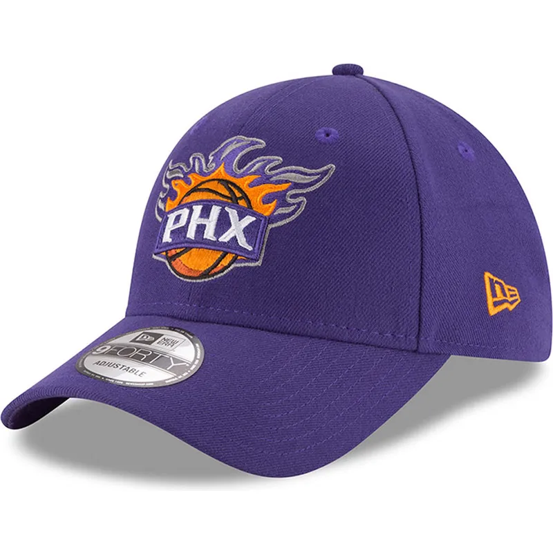 petten-gebogen-paars-verstelbaar-9forty-the-league-van-phoenix-suns-nba-van-new-era