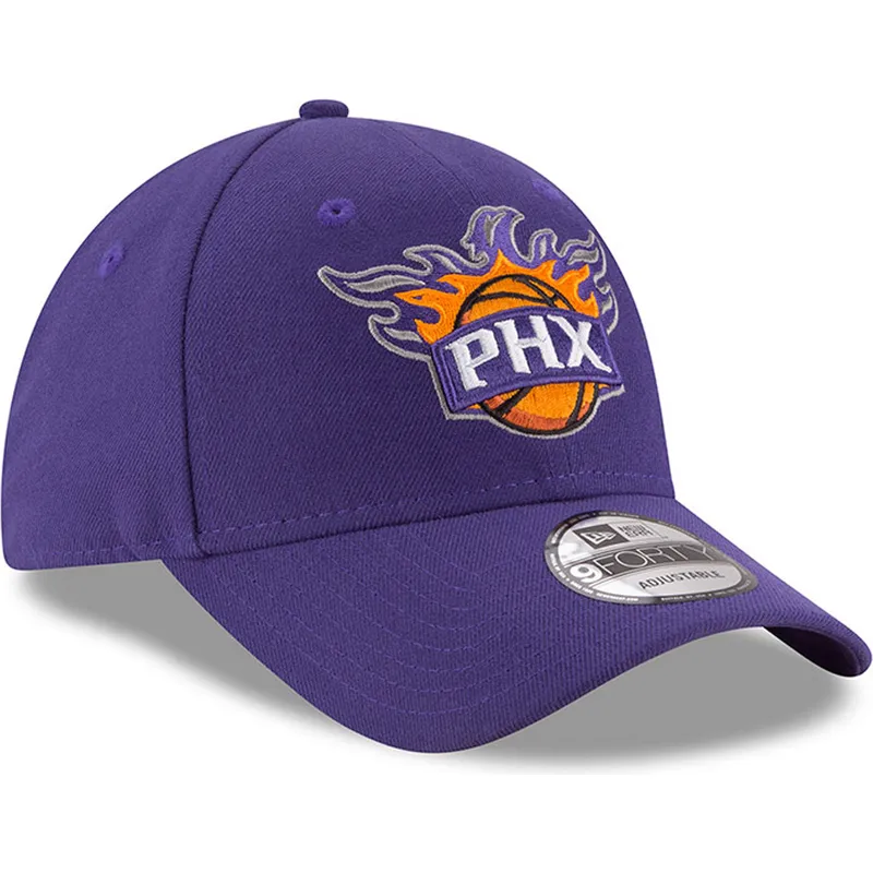 petten-gebogen-paars-verstelbaar-9forty-the-league-van-phoenix-suns-nba-van-new-era