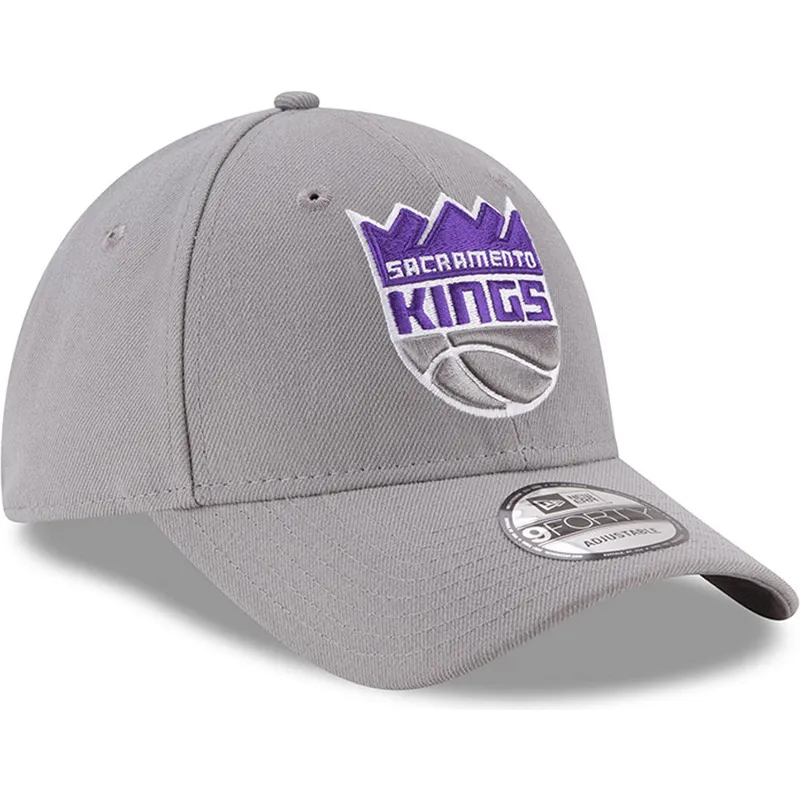 petten-gebogen-grijs-verstelbaar-9forty-the-league-van-sacramento-kings-nba-van-new-era