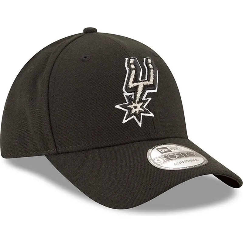 petten-gebogen-zwart-verstelbaar-9forty-the-league-van-san-antonio-spurs-nba-van-new-era