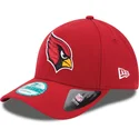 petten-gebogen-rood-verstelbaar-9forty-the-league-van-arizona-cardinals-nfl-van-new-era
