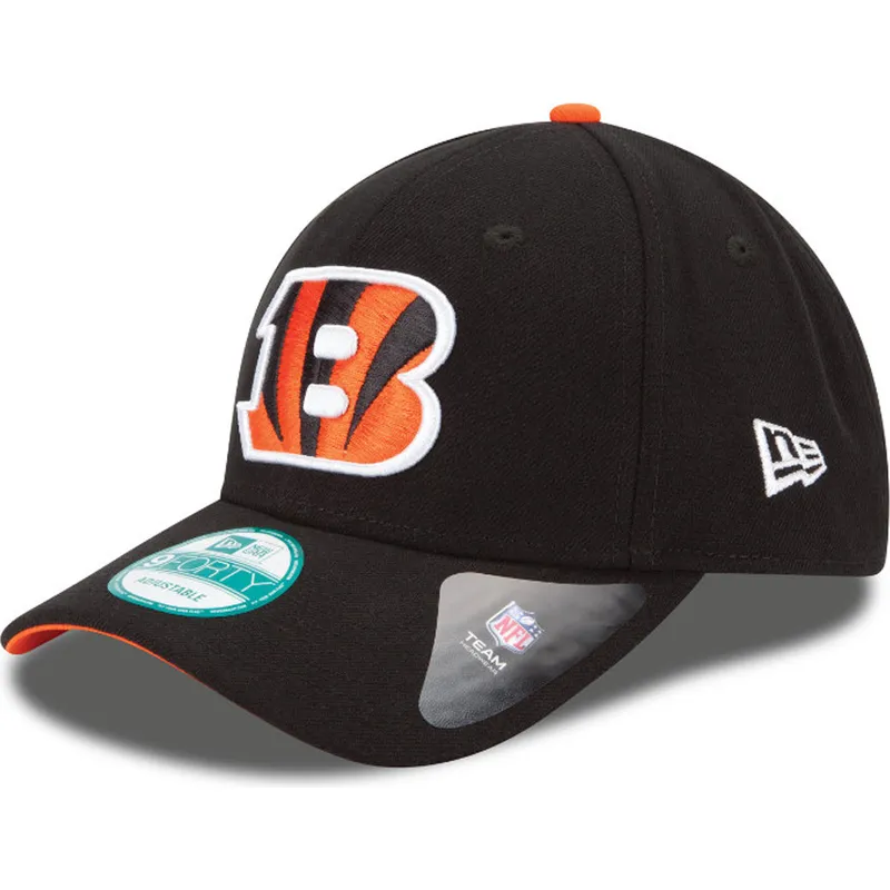 petten-gebogen-zwart-verstelbaar-9forty-the-league-van-cincinnati-bengals-nfl-van-new-era
