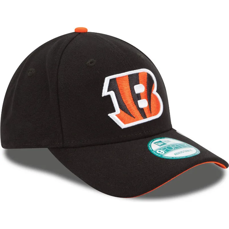 petten-gebogen-zwart-verstelbaar-9forty-the-league-van-cincinnati-bengals-nfl-van-new-era