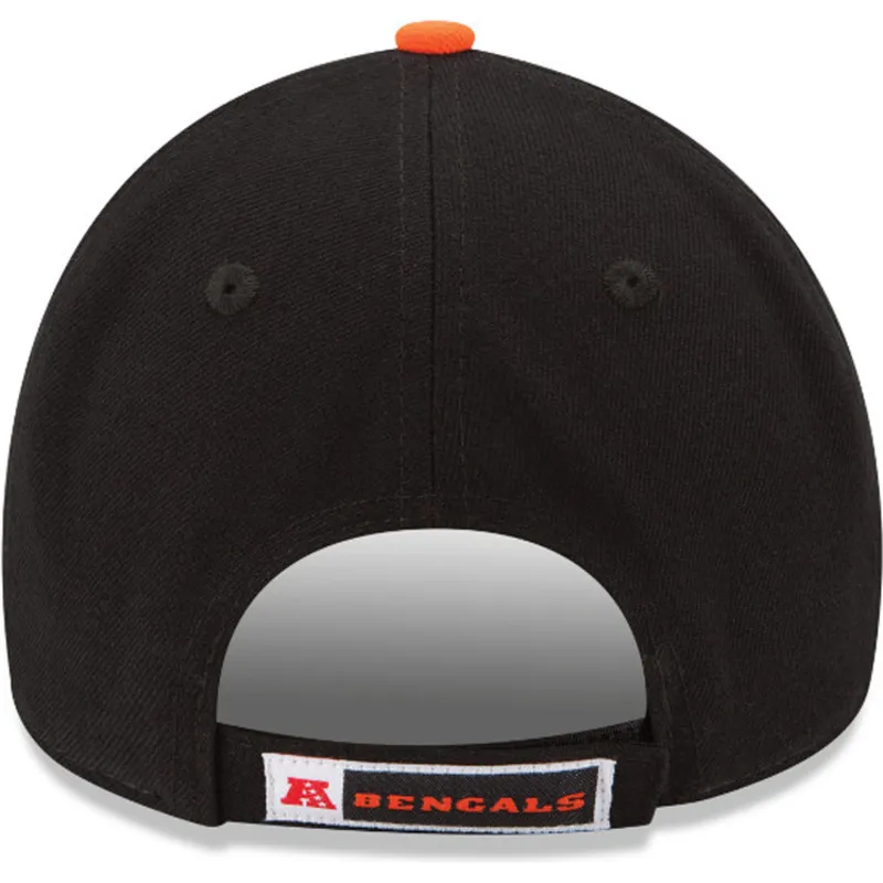 petten-gebogen-zwart-verstelbaar-9forty-the-league-van-cincinnati-bengals-nfl-van-new-era