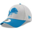 petten-gebogen-grijs-verstelbaar-9forty-the-league-van-detroit-lions-nfl-van-new-era