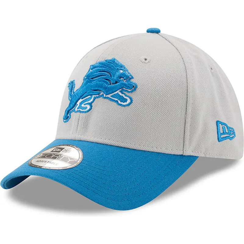 petten-gebogen-grijs-verstelbaar-9forty-the-league-van-detroit-lions-nfl-van-new-era