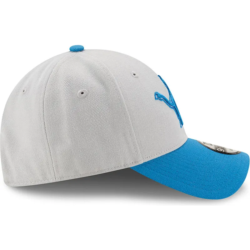 petten-gebogen-grijs-verstelbaar-9forty-the-league-van-detroit-lions-nfl-van-new-era