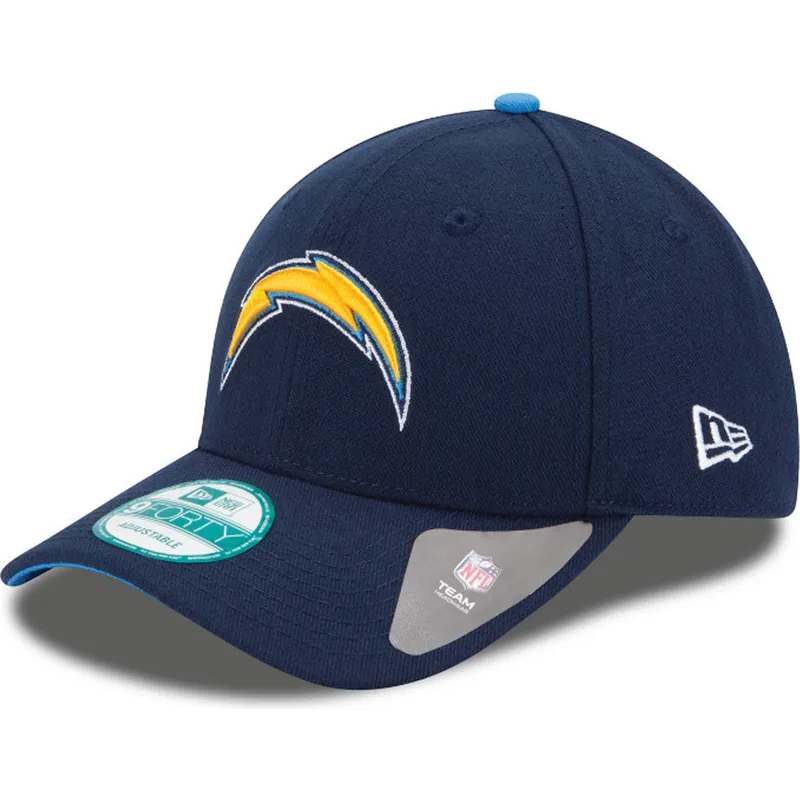 petten-gebogen-marineblauw-verstelbaar-9forty-the-league-van-los-angeles-chargers-nfl-van-new-era