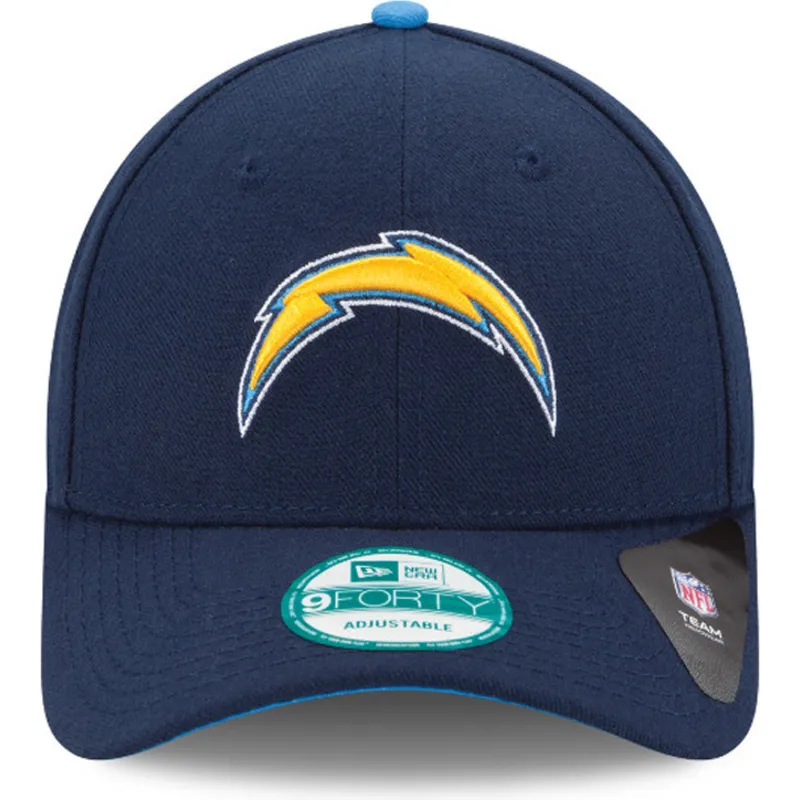 petten-gebogen-marineblauw-verstelbaar-9forty-the-league-van-los-angeles-chargers-nfl-van-new-era