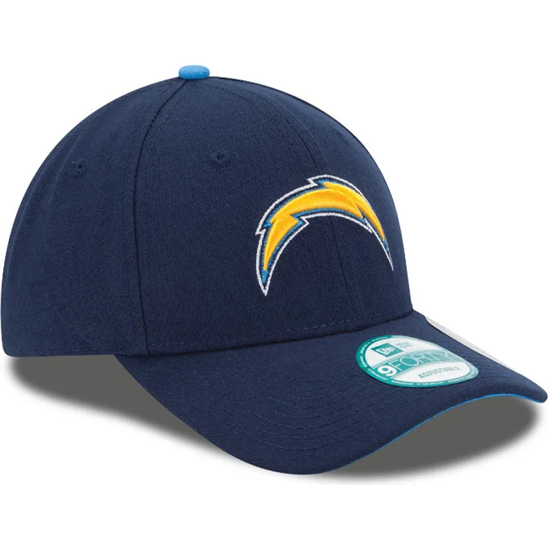 petten-gebogen-marineblauw-verstelbaar-9forty-the-league-van-los-angeles-chargers-nfl-van-new-era