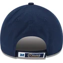 petten-gebogen-marineblauw-verstelbaar-9forty-the-league-van-los-angeles-rams-nfl-van-new-era