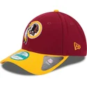 petten-gebogen-rood-verstelbaar-9forty-the-league-van-washington-commanders-nfl-van-new-era