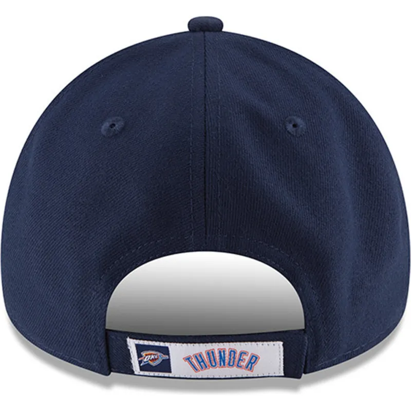 petten-gebogen-marineblauw-verstelbaar-9forty-the-league-van-oklahoma-city-thunder-nba-van-new-era