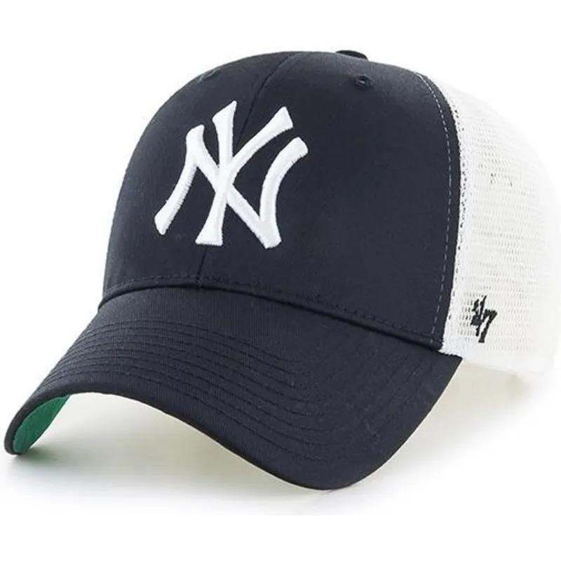 petten-gebogen-zwart-snapback-voor-kinderen-van-new-york-yankees-mlb-van-47-brand