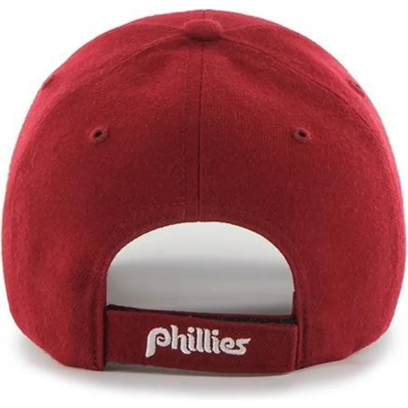 petten-gebogen-rood-verstelbaar-clasico-van-philadelphia-phillies-mlb-van-47-brand
