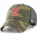 petten-gebogen-camouflage-snapback-van-boston-red-sox-mlb-van-47-brand