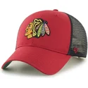 petten-gebogen-rood-snapback-van-chicago-blackhawks-nhl-van-47-brand