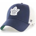 petten-gebogen-marineblauw-snapback-van-toronto-maple-leafs-nhl-van-47-brand