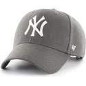 petten-gebogen-grijs-verstelbaar-van-new-york-yankees-mlb-van-47-brand