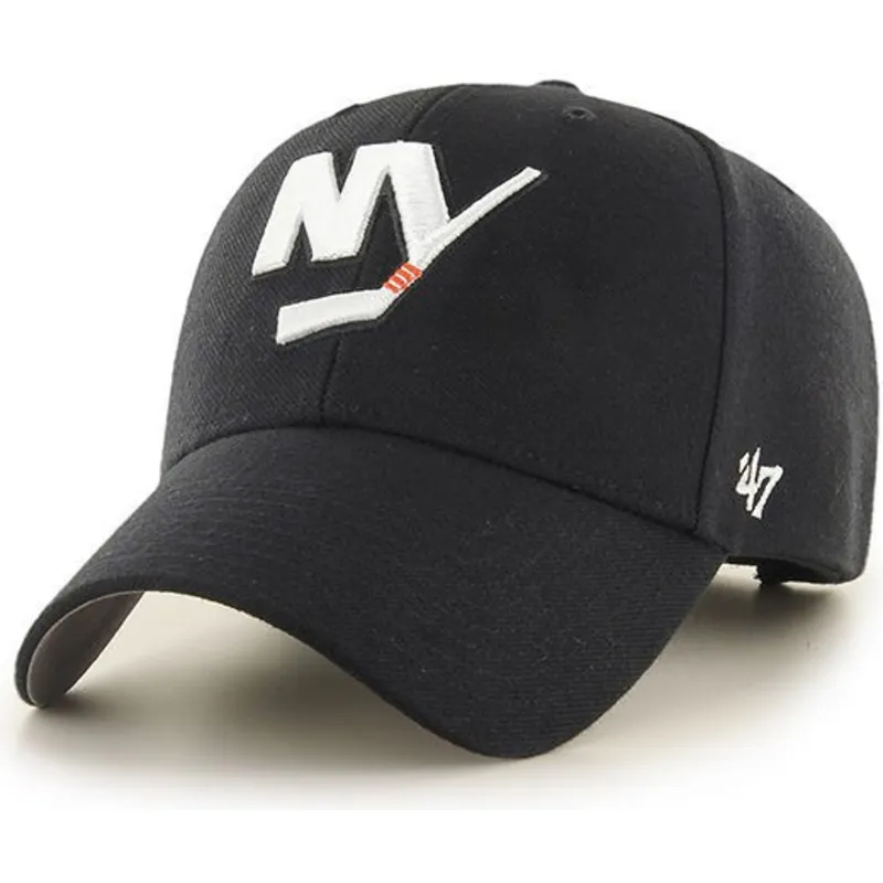 petten-gebogen-zwart-verstelbaar-van-new-york-islanders-nhl-van-47-brand