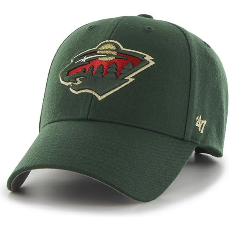 petten-gebogen-groen-verstelbaar-van-minnesota-wild-nhl-van-47-brand