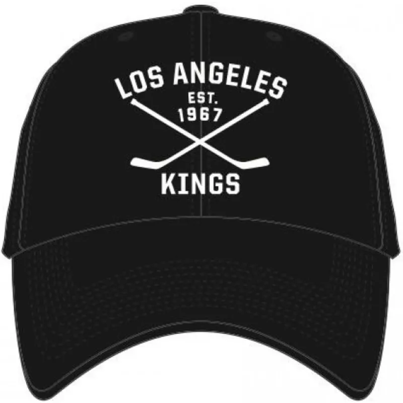 petten-gebogen-zwart-verstelbaar-van-los-angeles-kings-nhl-van-47-brand