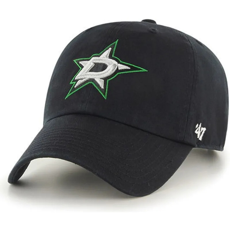 petten-gebogen-zwart-verstelbaar-van-dallas-stars-nhl-van-47-brand