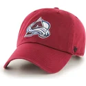 petten-gebogen-rood-verstelbaar-van-colorado-avalanche-nhl-van-47-brand