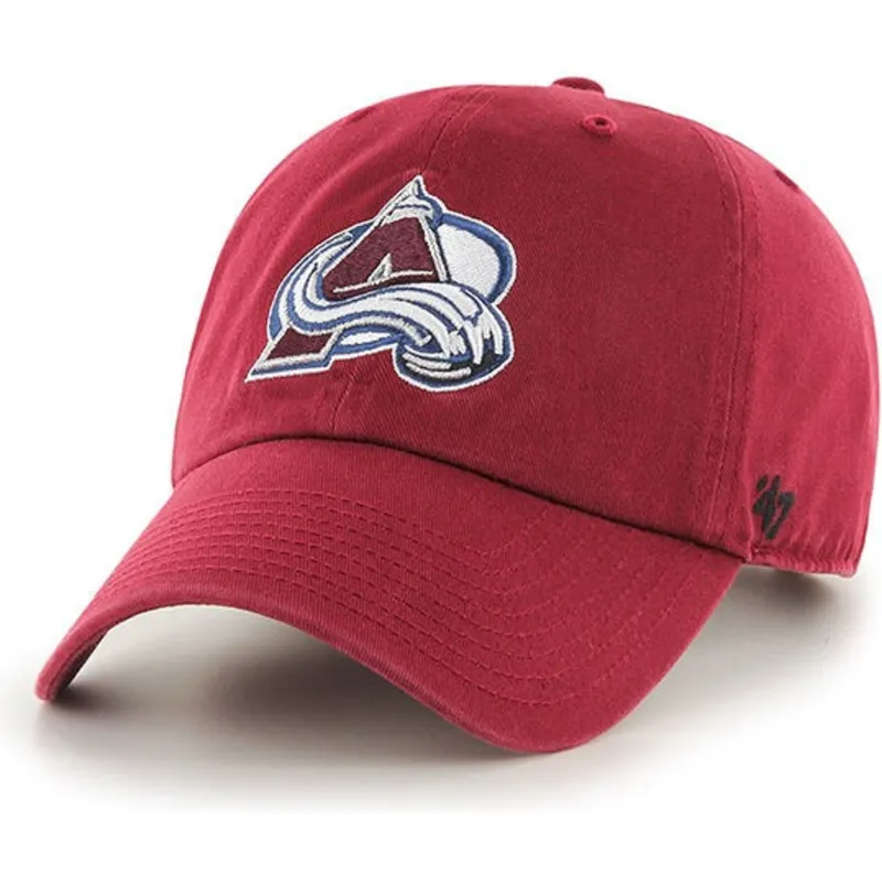petten-gebogen-rood-verstelbaar-van-colorado-avalanche-nhl-van-47-brand petten-gebogen-rood-verstelbaar-van-colorado-avalanche-nhl-van-47-brand