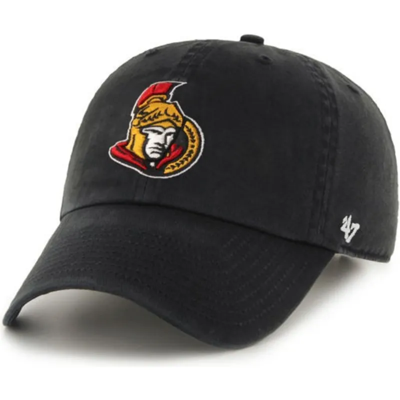 petten-gebogen-zwart-verstelbaar-van-ottawa-senators-nhl-van-47-brand