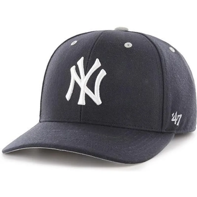 petten-gebogen-marineblauw-verstelbaar-van-new-york-yankees-mlb-van-47-brand
