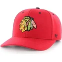 petten-gebogen-rood-verstelbaar-van-chicago-blackhawks-nhl-van-47-brand